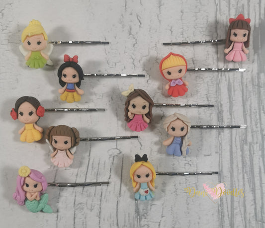 Fairytale Princess Hair Slides (select option)