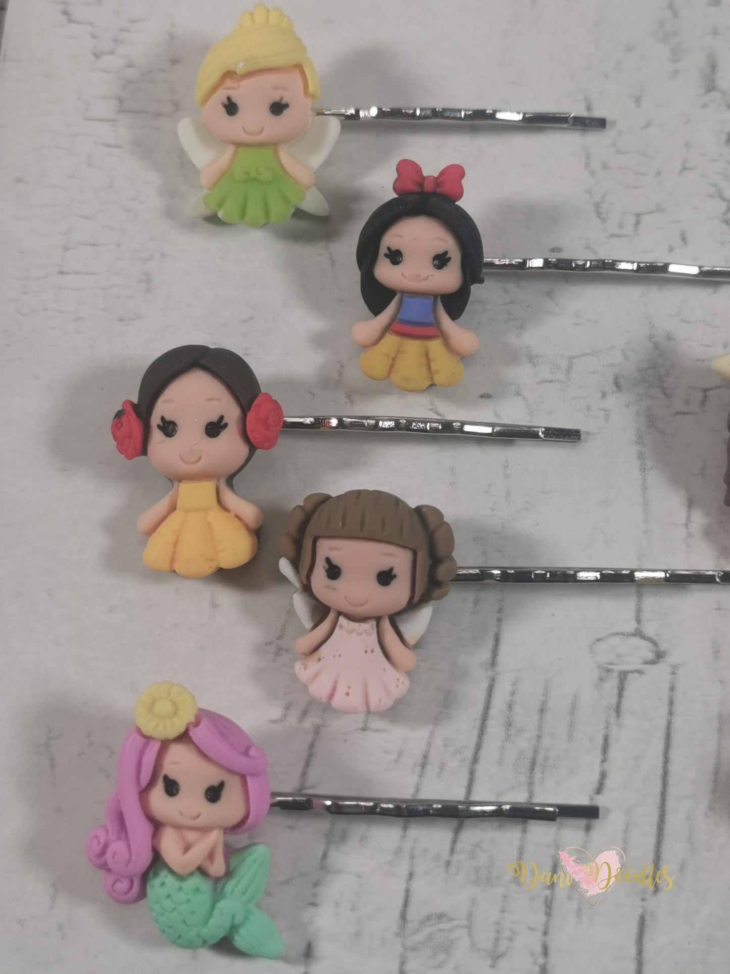 Fairytale Princess Hair Slides (select option)