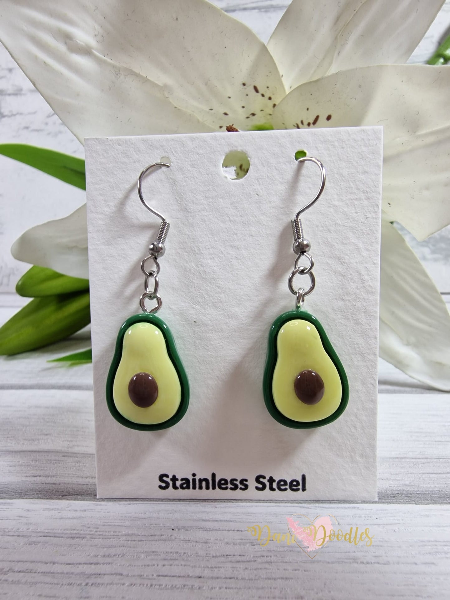 Avocado Earring Pair