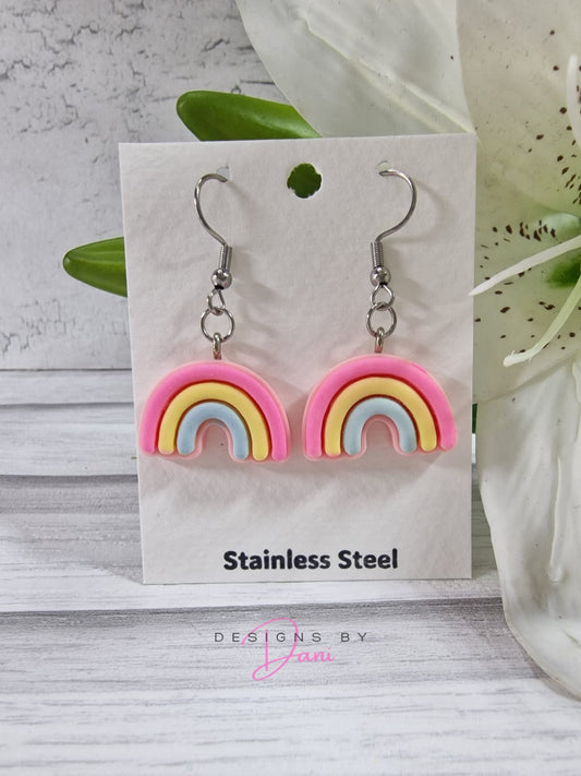 Cute rainbow Earring Pair