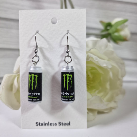 Energy Drink Earring Pair