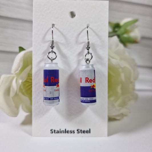 Energy Drink Earring Pair