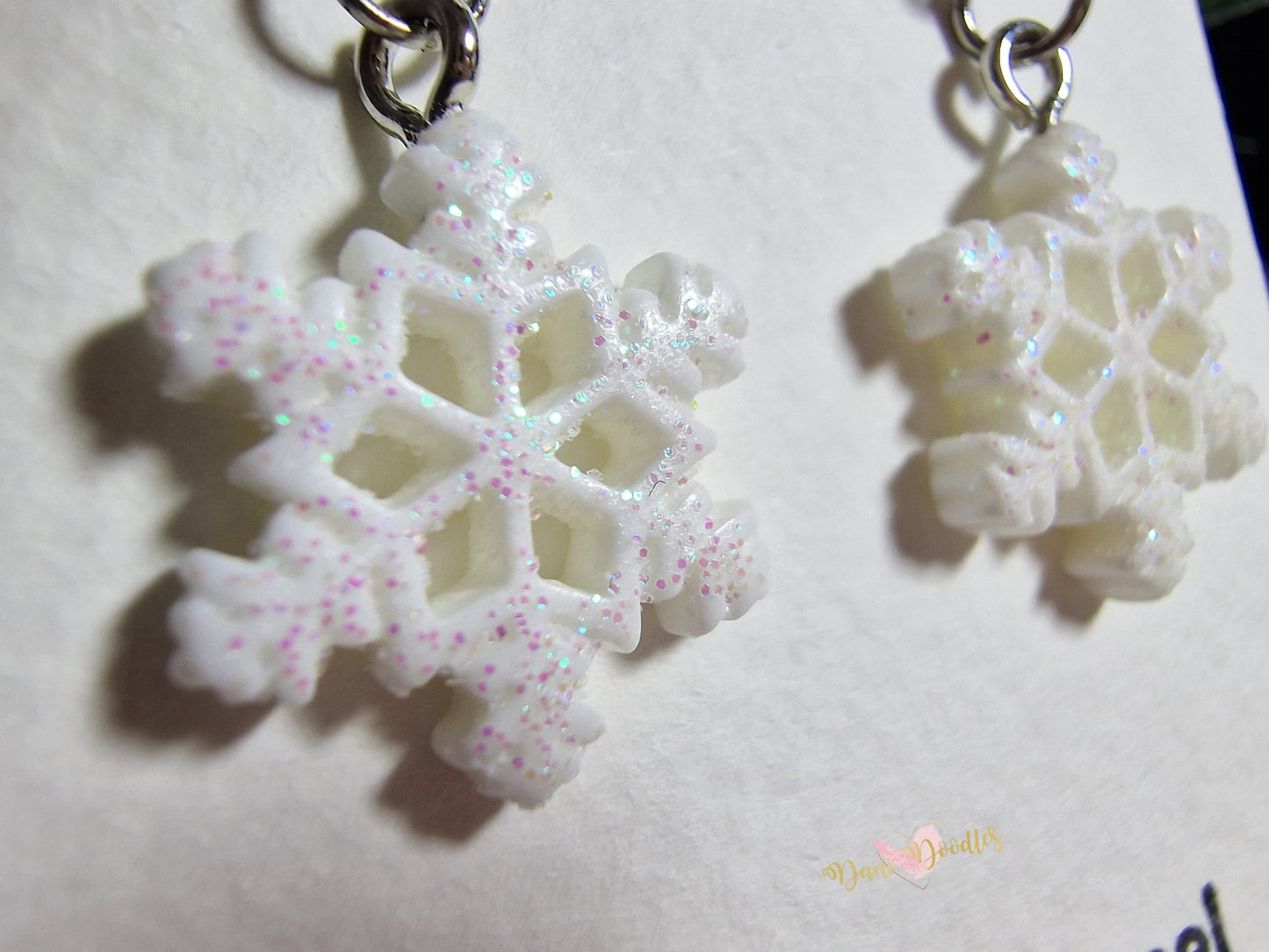 Snowflake Earring Pair