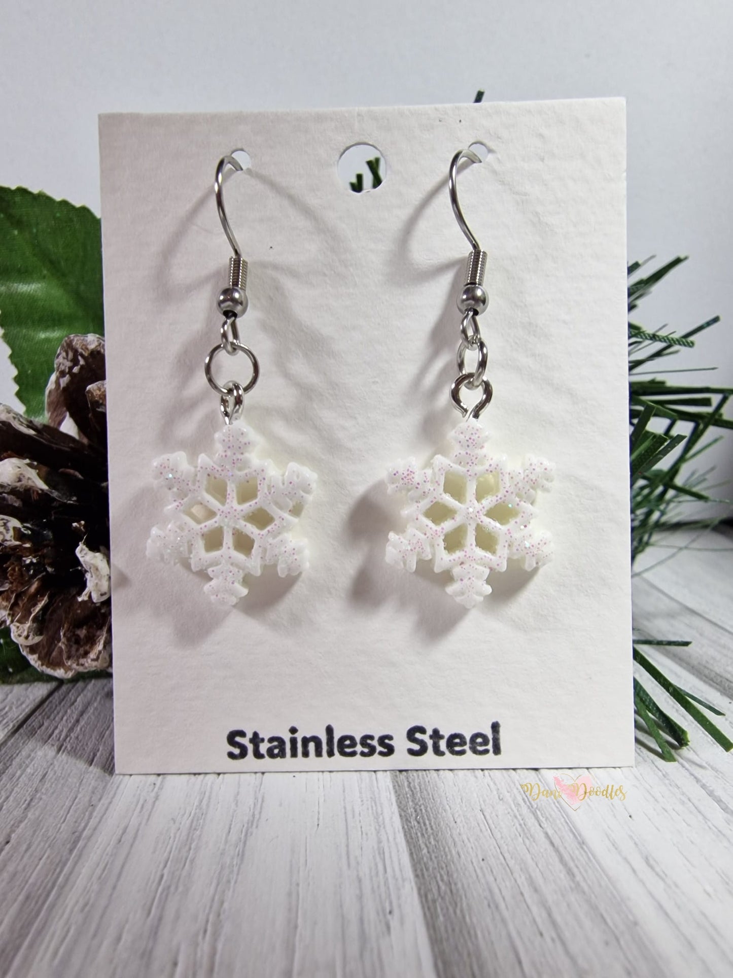 Snowflake Earring Pair